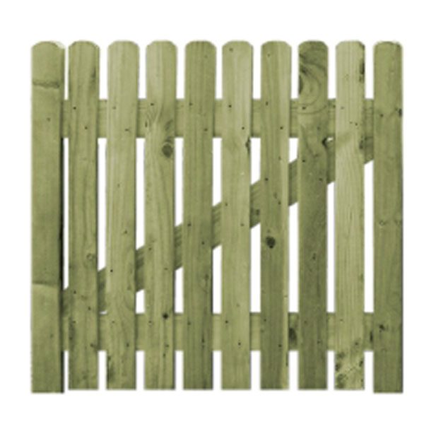 Aran Round Top Gate | Woodford Timber