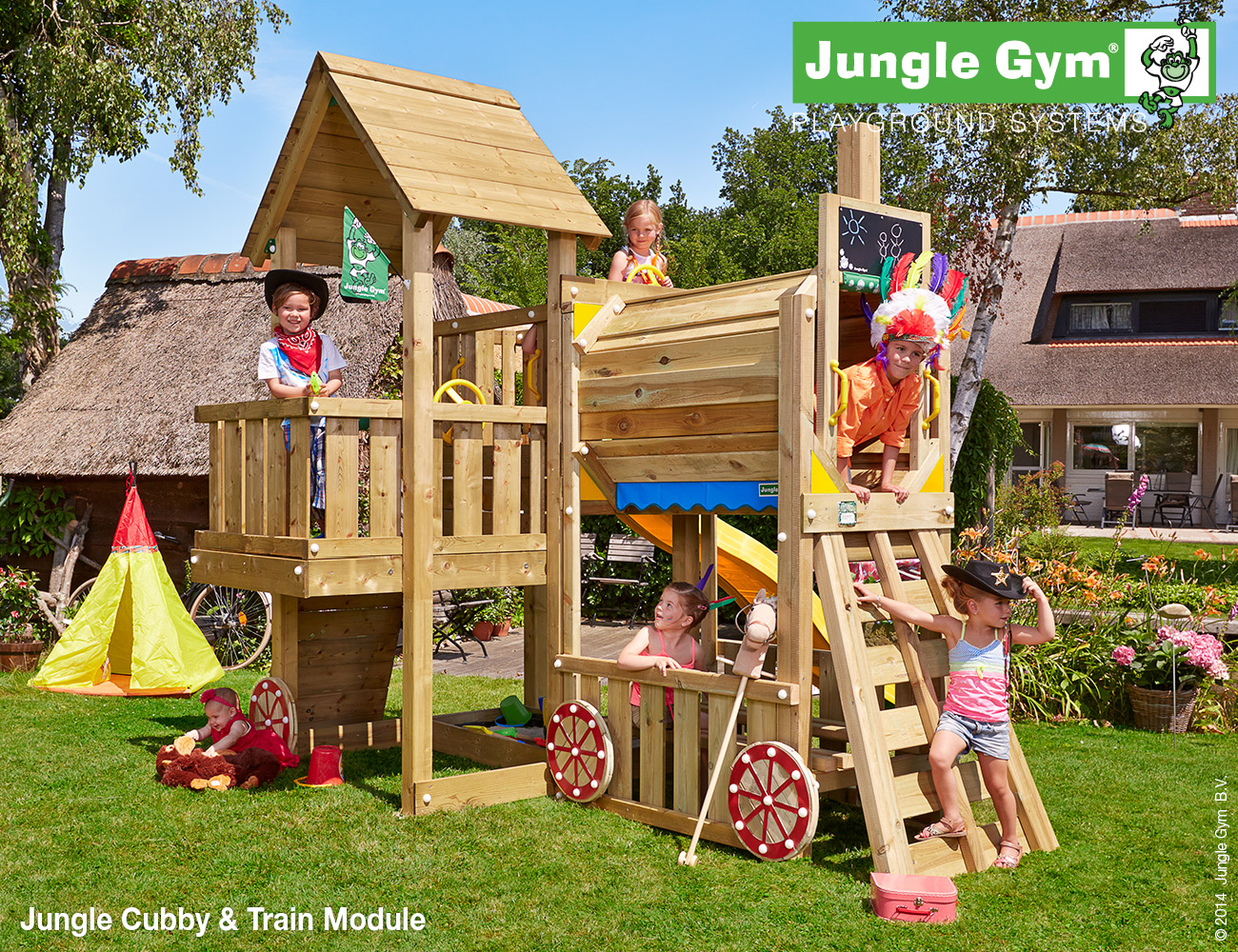 Jungle gym 2025 villa climbing frame